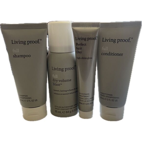 Living Proof Full Shampoo Conditioner 2 fl oz Dry volume Blast, Perfect Hair Day - Picture 1 of 1